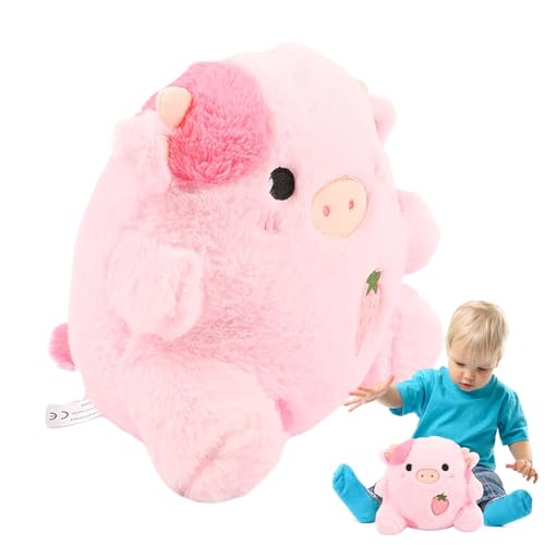 Proypiax Kuh-Plüsch,Kuh-Stofftier,Plüschpuppe Kuscheltiere Kuh - Weiche Tierkuh-Plüschtiere, Kinder-Plüschtierkissen für Kinder, Erwachsene, Mädchen und von Proypiax