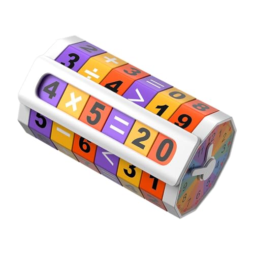 Proypiax Mathe-Zählspielzeug, Spielzeug zum Zählen von Zahlen | Zahlenrollspiel,Klares visuelles Design, arithmetische Spielzeuguhr für Kinder, kognitive Funktion zur Entwicklung des mathematischen von Proypiax