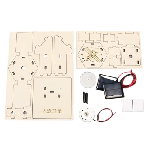 Proypiax Solar -Satellitenmodell -Kit, Solar -Satellitenmodell -Kit,Kinder handgefertigtes Wissenschaftsexperiment -Kit | Handgefertigte Experimentprojekt Wohnkultur für Kinder, Erwachsene, von Proypiax