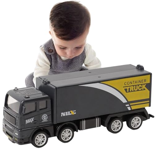 Proypiax Ziehen Sie LKW, Trägheitsautospielzeug | Simulation Inertial Transport Vehicle | Einzigartige Auto -Party -Dekorationen, pädagogische Rückzug Truck Spielzeug für Mädchen Kinder Kinder von Proypiax