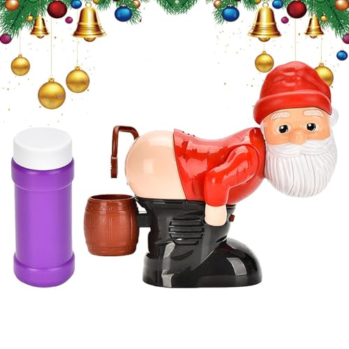 Weihnachtsmann Seifenblasenmaschine Bubble Fart Blower, Automatische Furz-Blasengebläse, Weihnachtsmann Seifenblasenmaschine Für Kinder, Zeremonie, Weihnachten, von Proypiax