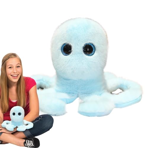 Pruojhw Kuscheltiere mit Meerestieren, Sealife-Plüschtiere - Stofftiere Spielzeug - Meereskuscheltiere, Meerestier-Plüschtiere, Kuscheltierhaie, für Meerestierliebhaber von Pruojhw