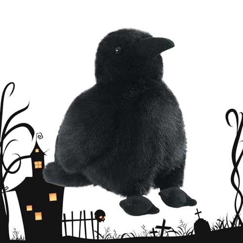 Realistische Plüsch, Nette Schwarze, Plüsch Kissen Spielzeug, Weiche Vogel RabePlüsch Puppe 15 cm Kuscheltier Kissen Zum Umarmen Für Schlafzimmer Kinderzimmer Realistische Plüsch, Nette Schwarze, Plüsch Kissen Spielzeug, Weiche Vogel RabePlüsch Puppe 15 cm Kuscheltier Kissen Zum Umarmen Für Schlafzimmer Kinderzimmer von Pruojhw