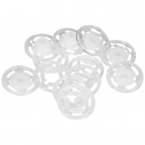 Prym Druckknöpfe Transparent 15mm 6 Stk von Prym