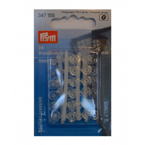 Prym Druckknöpfe Transparent 7mm 24 Stk von Prym