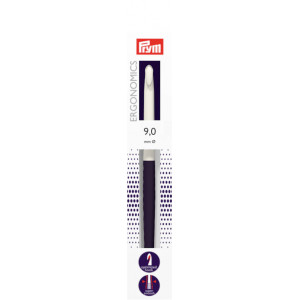 Prym Ergonomics Häkelnadel Kunststoff 18cm 9,00mm von Prym