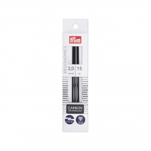 Prym Ergonomics Sockennadeln Kohlefaser 15cm 2,00mm von Prym