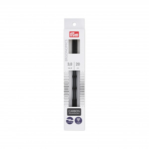 Prym Ergonomics Sockennadeln Kohlefaser 20cm 3,00mm von Prym