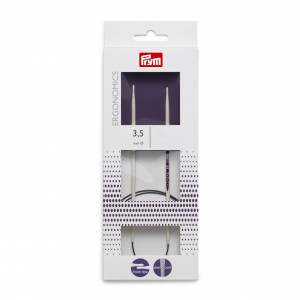 Prym Ergonomics Rundstricknadeln Kunststoff 60cm 3,50mm / 23.6in US4 von Prym