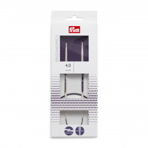 Prym Ergonomics Rundstricknadeln Kunststoff 60cm 4,00mm / 23.6in US6 von Prym