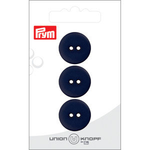 Prym Flache Kunststofftaste Navy 20mm - 3 Stück von Prym