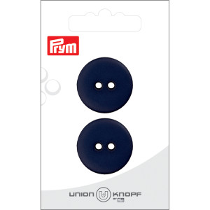 Prym Flache Kunststofftaste Navy 25mm - 2 Stück von Prym