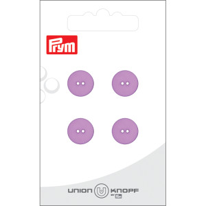 Prym Flache Kunststofftaste Lila 12mm - 4 Stück von Prym