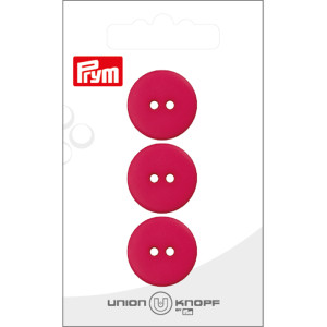 Prym Flache Kunststofftaste Rosa 20mm - 3 Stück von Prym