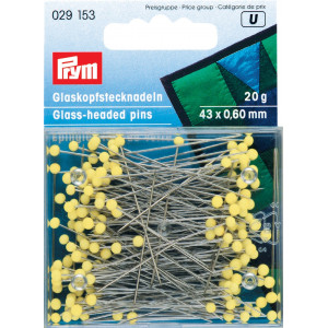 Prym Glaskopfstecknadeln 0,60mm - 20g von Prym