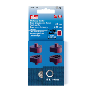 Prym Jersy Druckknopf 8 + 10 mm von Prym