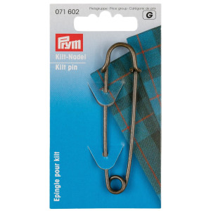 Prym Kilt-Nadel Antik Messing 76mm - 1 Stk von Prym