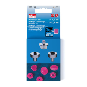 Prym Kunststoff-Druckknopf-Entfernungsset 9 + 12,4 mm von Prym