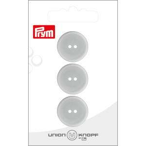 Prym Kunststoffknopf Transparent 20mm - 3 Stück von Prym