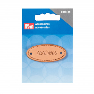 Prym Label Leder Handmade 50x23mm - 1 Stk von Prym