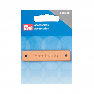 Prym Label Leder Handmade 60x13mm - 1 Stk von Prym