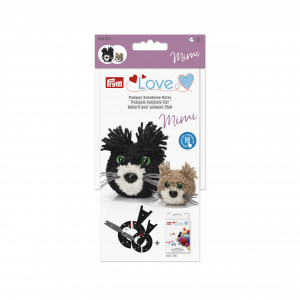 Prym Love Pompom Maker Mimi die Katze - 2 Größen von Prym