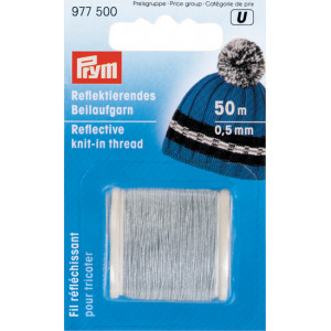 Prym Reflektierendes Garn / Reflektierender Faden 0.5mm 50m von Prym