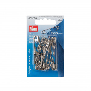 Prym Sicherheitsnadeln Stahl Silber 27mm - 16 Stk von Prym