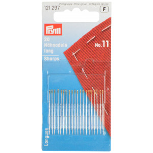 Prym Nähnadeln Stahl Silber 0,50x32mm Größe 11 - 20 Stk. von Prym