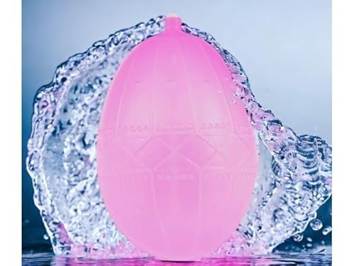 Przydasie Oster-Wasserspritz-Ei – 11 cm, Rosa, Lustiges Wasserspielzeug für Ostern, Perfekt für Kinder & Erwachsene, Osterparty & Familienfeiern von Przydasie