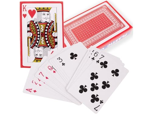 Przydasie Spielkarten, 54 Karten, klassisches Design, ideal für Poker, Bridge und Gesellschaftsspiele, langlebig, für Kinder und Erwachsene geeignet von Przydasie