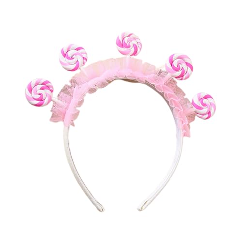 Kinder COSPLAY Candy Stirnband Prinzessin Für Karneval Party Handgemachte Neuheit Lollipop Party Kostüm von Psdndeww