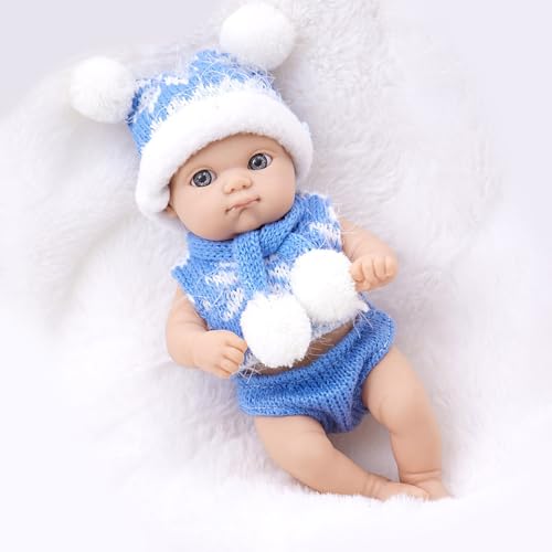 Psdndeww Authentisch Aussehende 8-Zoll Mädchen Babypuppen Für Sammler Und Ausstellungsbabypuppen Für Bildungszwecke von Psdndeww