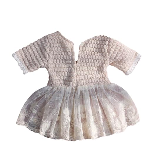 Psdndeww Baby Fotografie Kostüm Kleidung Spitzenkleid Haarband Outfit Neugeborene Fotografie Requisiten Kleidung Kleinkinder von Psdndeww