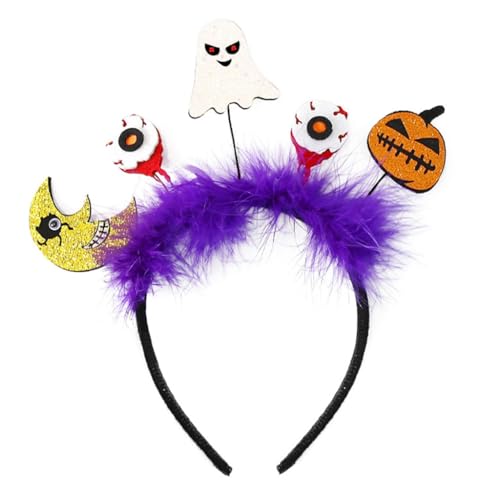 Psdndeww Halloween-Haarschmuck, Halloween-Haarschmuck, lustige Haarspangen, Kostüm, Kopfschmuck, Halloween-Heimdekoration von Psdndeww