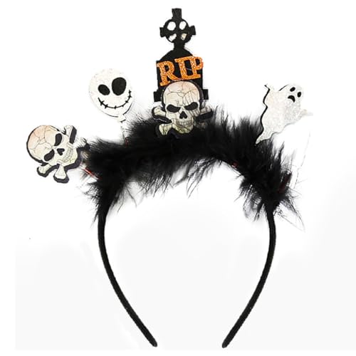 Psdndeww Halloween-Haarschmuck, Halloween-Haarschmuck, lustige Haarspangen, Kostüm-Kopfschmuck, Halloween-Dekorationen für den Innenbereich von Psdndeww