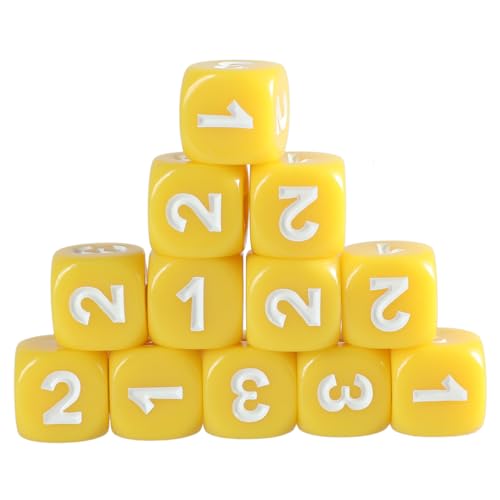 Psdndeww Spiel Playings Abgerundeter Block Mathematik Unterrichten Lernspielzeug Würfel Kleine Bunte Acryl Sechsseitige Würfel Würfel Mit Nummer von Psdndeww