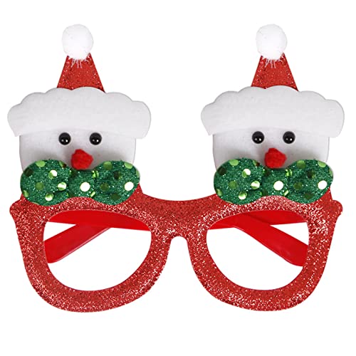 Psdndeww Weihnachtsbrille Happy New Year Brille 2023 Eve Party Dekorationen Weihnachten Party Requisiten Happy New Year Brille von Psdndeww