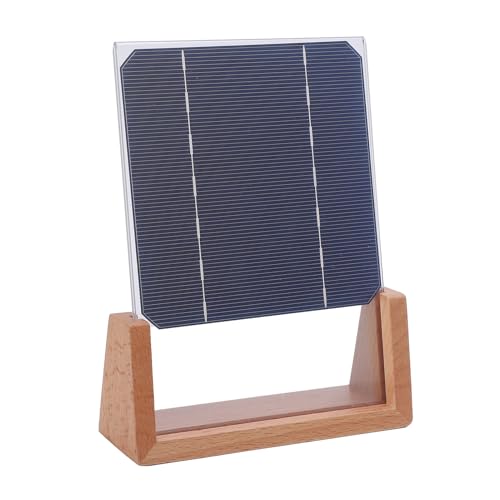 3 W Mini-Solarpanel, Monokristallines Silizium, 22% Umwandlungseffizienz für den Naturwissenschaftlichen Unterricht, Heimdekoration, Photovoltaik-Solarenergie und Grüne von Pssopp