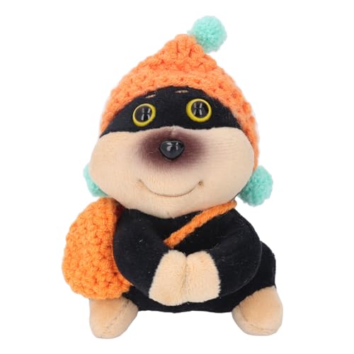 Plüsch Bee Dog Doll, PP Baumwolle Füllung Weich und Komfortabel Kreative Design Dekoration Plüsch Haustier Puppe Ornament für Mädchen Jungen und Männer (Typ 2) von Pssopp