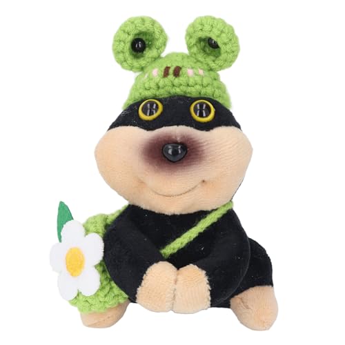 Plüsch Bee Dog Doll, PP Baumwolle Füllung Weich und Komfortabel Kreative Design Dekoration Plüsch Haustier Puppe Ornament für Mädchen Jungen und Männer (Typ 3) von Pssopp