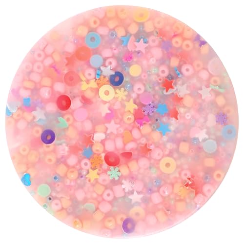 Ptwola Skin Picking Fidget Toys Reusable Picky Pad Anti-Stress Squeeze Sensory Toys Hautzupfen Perlen Zappelspielzeug Zum Spielzeug für Skin Picker (Farbige Perlen) Ptwola Skin Picking Fidget Toys Reusable Picky Pad Anti-Stress Squeeze Sensory Toys Hautzupfen Perlen Zappelspielzeug Zum Spielzeug für Skin Picker (Farbige Perlen) von Ptwola