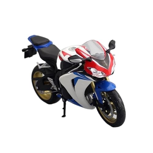 PuLaif Sammlung 1:12 Für H-ONDA CBR Fire Blade Motorrad Modell Legierung Spielzeug Sammlung Kinder Geschenke(White Retail Box) von PuLaif