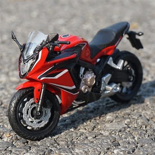 PuLaif Sammlung 1:18 Für H-ONDA CBR650F 2018 Legierung Motorrad Modell Diecast Metall Spielzeug Motorrad Modell Sammlung Kinder Geschenk(with Retail Box) von PuLaif