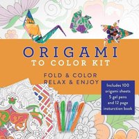 Origami to Color Kit von Publications International, Ltd.