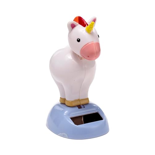 Grindstore Dekorative Verzierung Rainbow Unicorn Figur Solar Kunststoff von Puckator