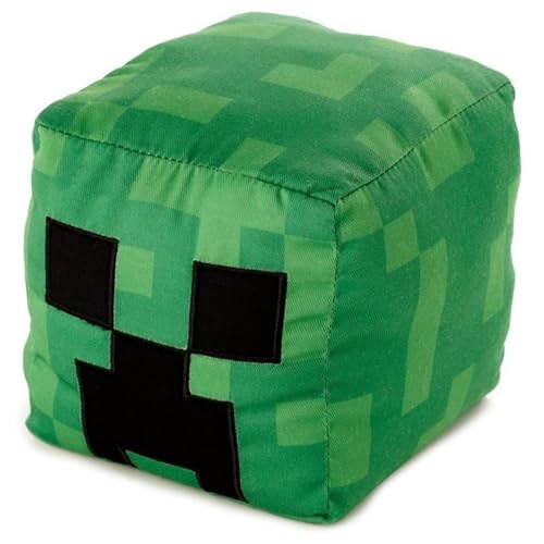 Puckator Minecraft Creeper Türstopper Türsack, dekorativer Türpuffer für Boden, Stoff, offizielle Lizenz, Creeper Minecraft Motiv, für Innen von Puckator