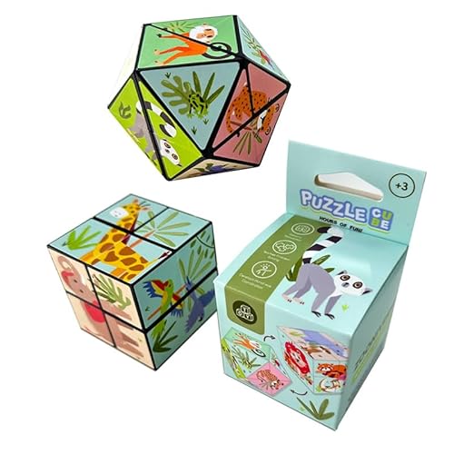 Puzzle Cube - Zooniverse von Puckator