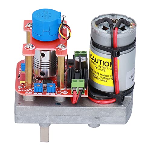 Puepoul ASME-MXB Roboter-Servo-Hochleistungsmotor, 12 V 24 VDC Mikroservo, 3600° Einstellbarer Winkel-Motortreiber für Sport-RC-Teile von Puepoul