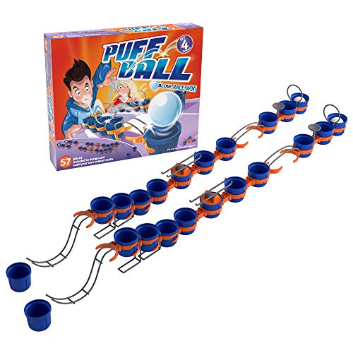 Tomy UK Ltd T73008EN Puff Ball Actionspiel, Brettspiel, Mehrfarbig von Tomy UK Ltd